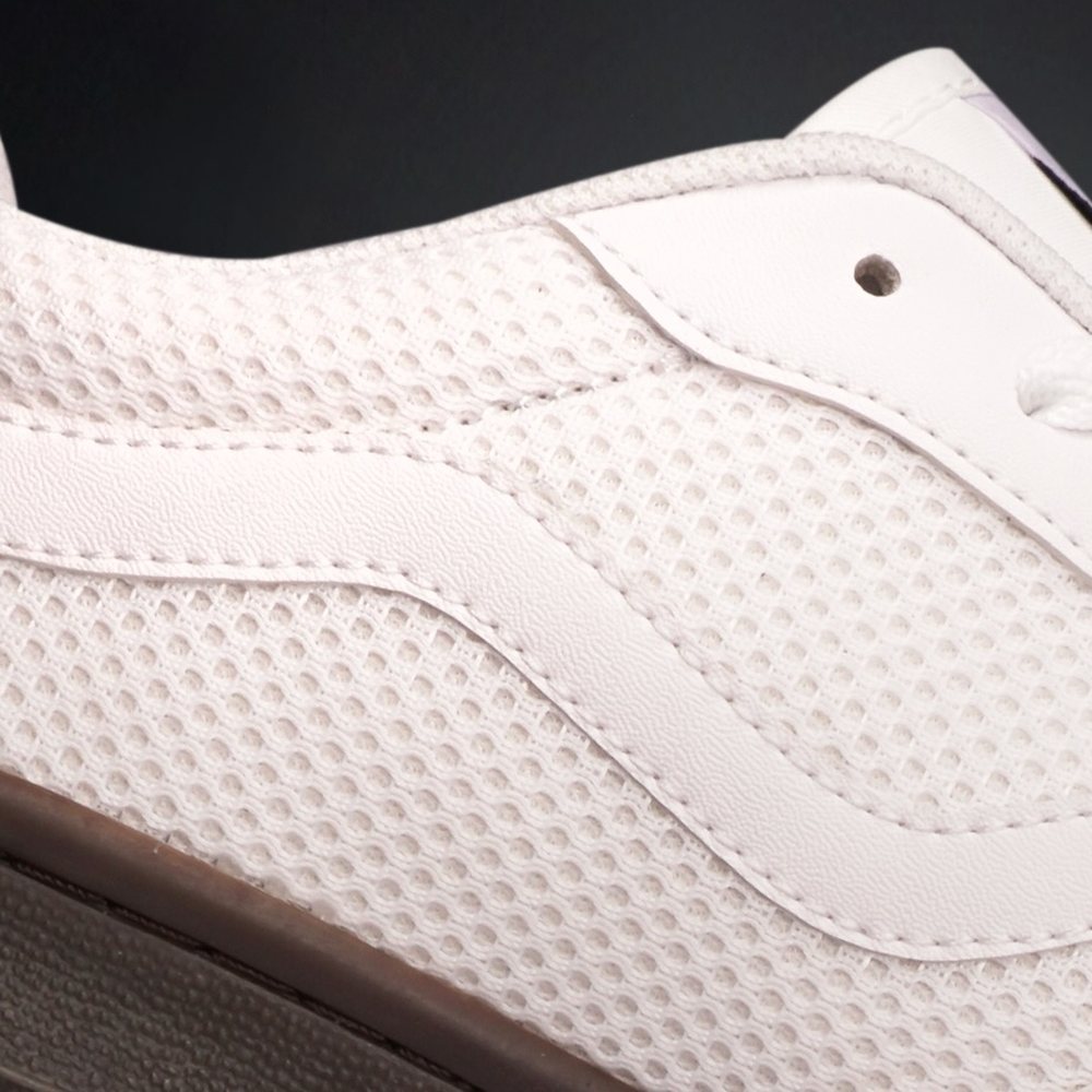 Detail upper mesh Ventela V-88 Low warna putih