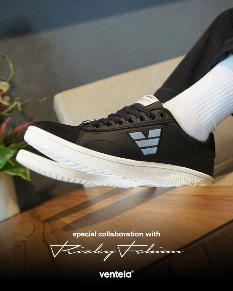 Ventela RF Black kolaborasi Rizky Febian